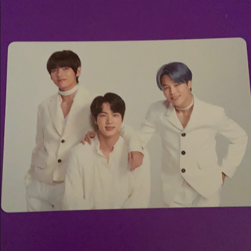 BTS Map of the soul tour mini photocard unit 4/8